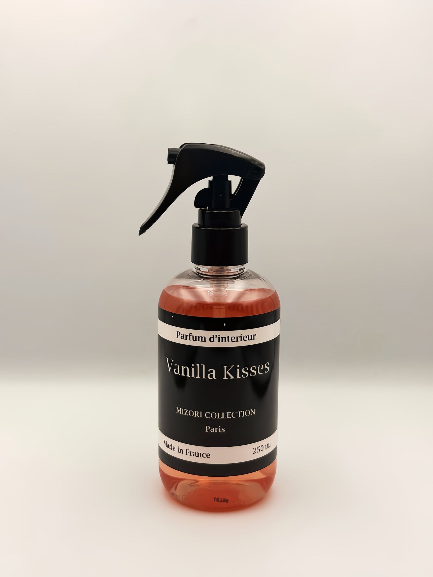 Vanilla Kisses Mizori Collection Paris 250ml Interior Spray Luxury longlasting Home Fragrance Bottle