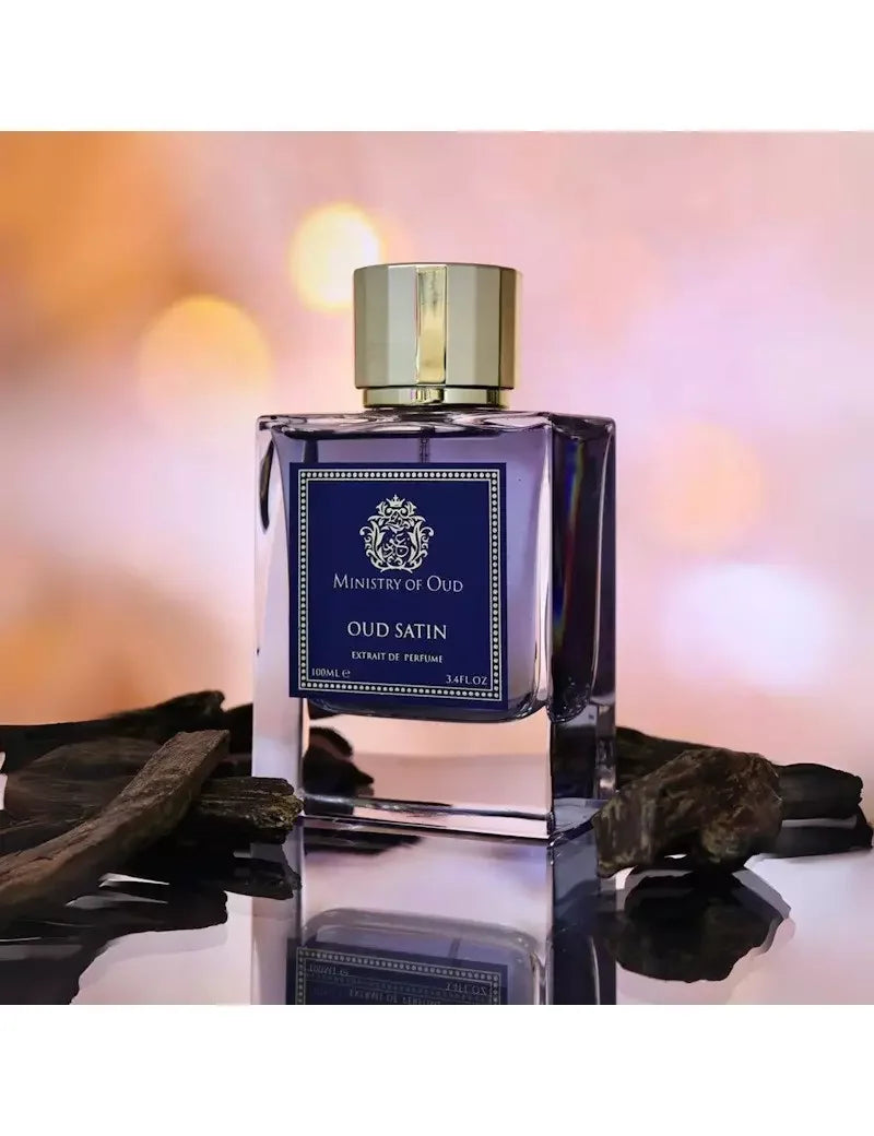 Ministry of Oud – Oud Satin Luxe Niche Parfum van Fragrance World (Unisex) – 100ml - Shisha Smaak