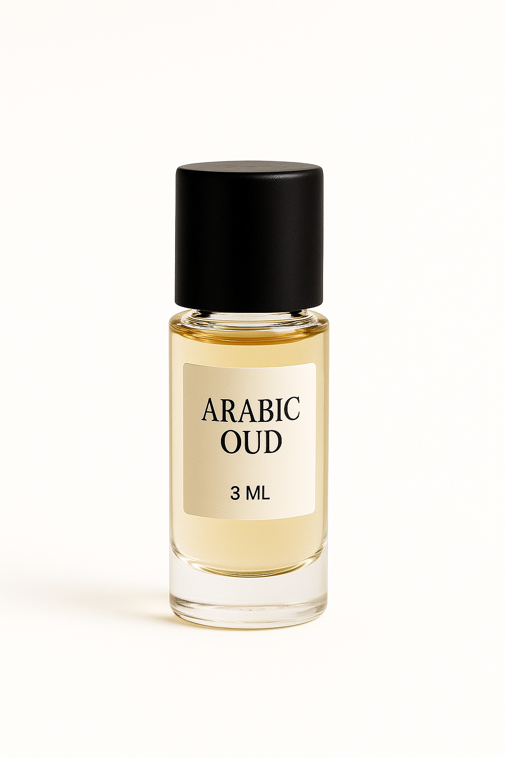Arabic Oud 3ml sample plastic tester – Mizori Collection unisex perfume.