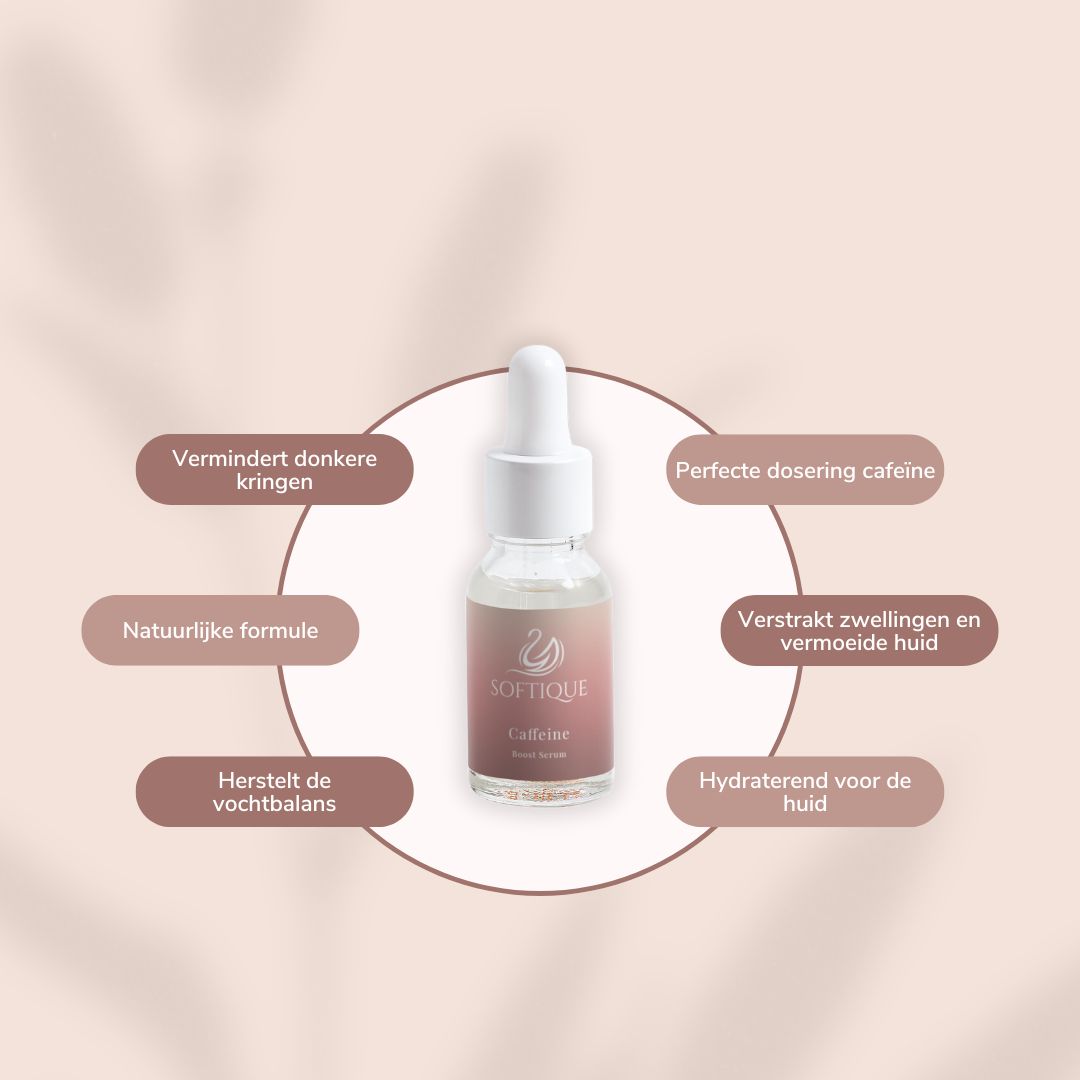 Softique - Caffeine Boost - Oogserum - 30ML