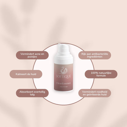 Softique - ClearEssence - Acne Spot Serum - 15ML