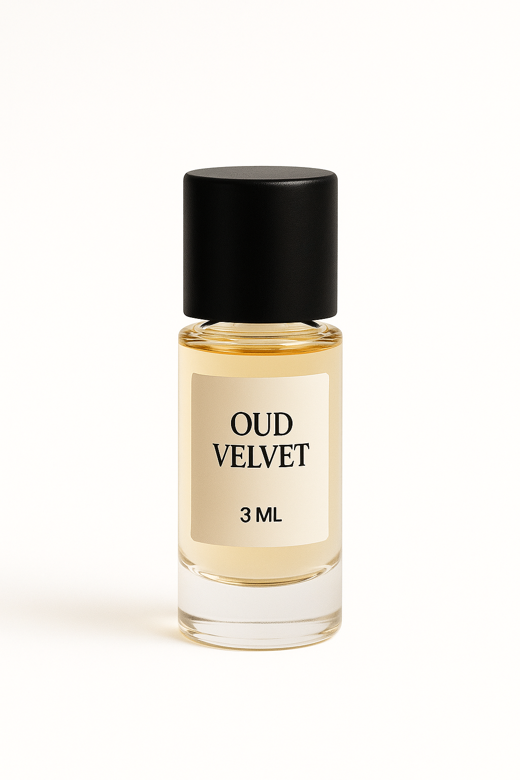 Oud Velvet 3ml sample plastic tester – Mizori Collection unisex perfume.