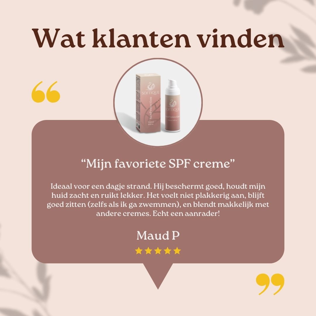 Softique - SunProtection Tinted SPF30 - Getinte Zonnebrand - 30ML