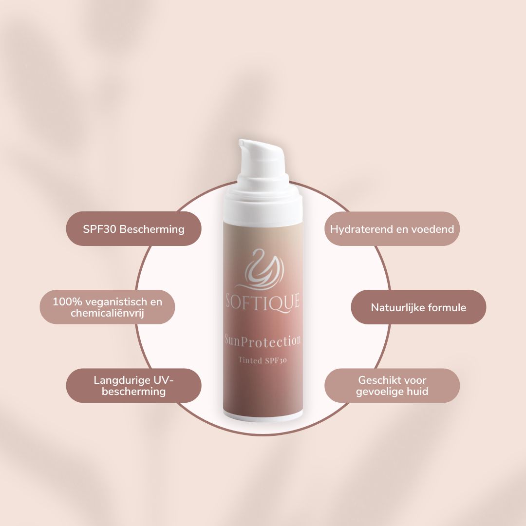 Softique - SunProtection Tinted SPF30 - Getinte Zonnebrand - 30ML