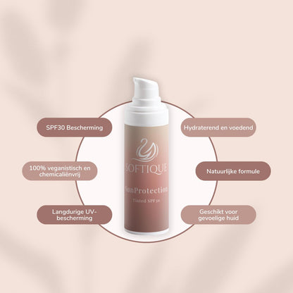 Softique - SunProtection Tinted SPF30 - Getinte Zonnebrand - 30ML