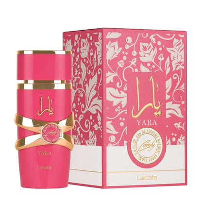 Yara Candy Eau de Parfum – Zoete, Speelse Geur voor Elke Dag - Shisha Smaak