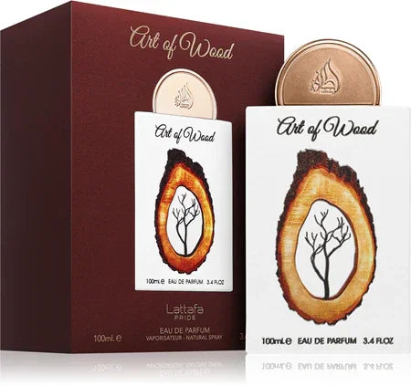 Lattafa Art of Wood – Rijk Houtachtig Oriëntaals Parfum - Shisha Smaak