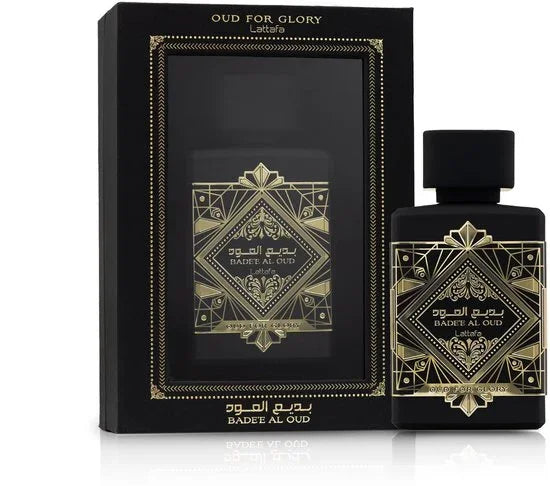 Lattafa Badee Al Oud Oud for Glory – Luxe Oriëntaals Houtachtig Parfum - Shisha Smaak