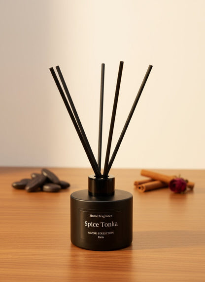 mizori_collection_paris_spice_tonka_luxurious_100ml_home_fragrance_sticks_for_elegant_interiors