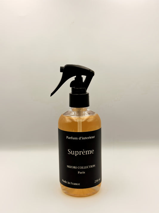 Supreme Mizori Collection Paris 250ml Interior Spray Luxury Home Fragrance Bottle